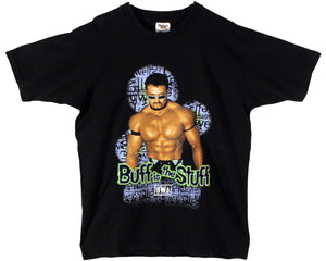WCW BUFF BAGWELL BUFF IS THE STUFF T-SHIRT LG