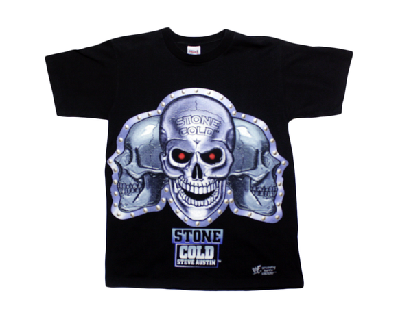WWF STONE COLD THE HARD WAY T-SHIRT MED