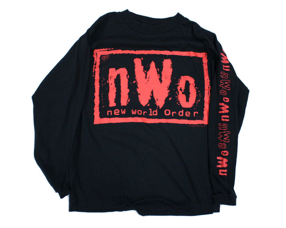 WCW NWO WOLFPAC LONGSLEEVE T-SHIRT M