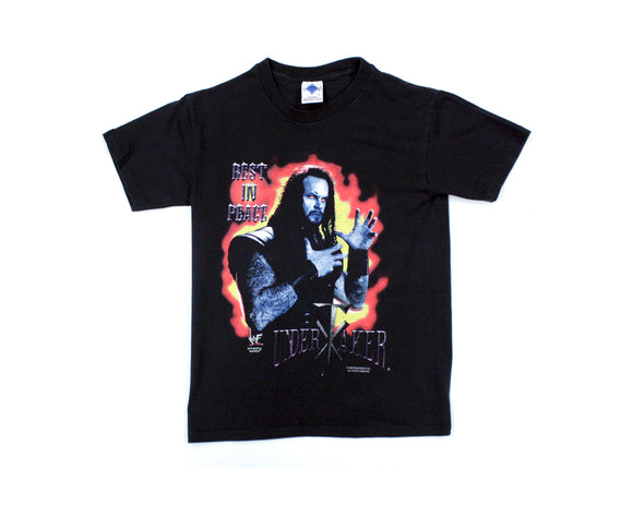 WWF THE UNDERTAKER R.I.P. T-SHIRT XS/YOUTHLG