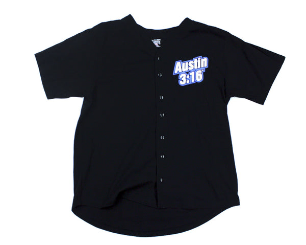 Austin 3:16 New York White Baseball Jersey — BORIZ