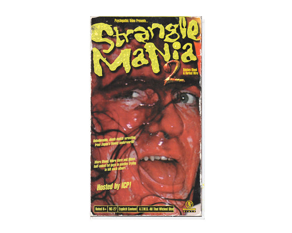 STRANGLE MANIA 2 VHS TAPE