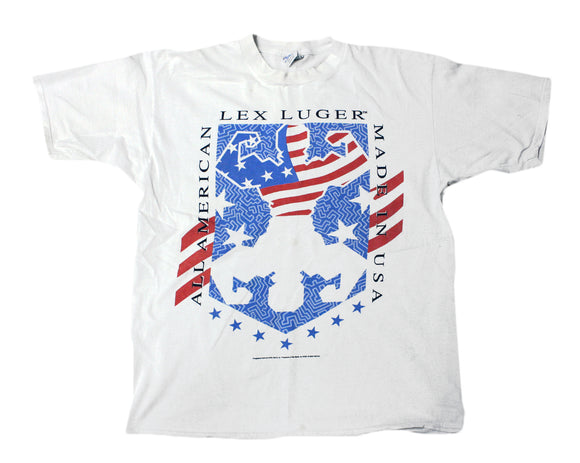 WWF LEX LUGER MADE IN USA T-SHIRT XL