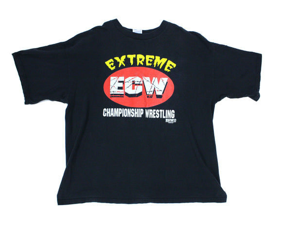 ECW WARNING T-SHIRT XXL