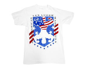 WWF LEX LUGER MADE IN USA T-SHIRT LG
