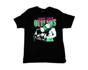 WWE NEW AGE OUTLAWS T-SHIRT LG