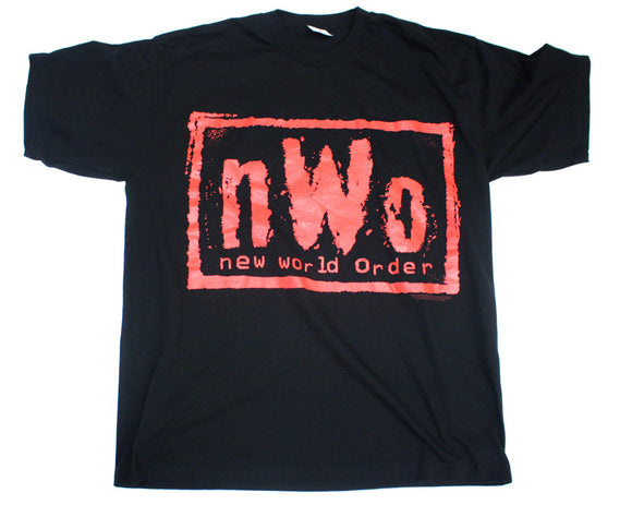 WCW NWO RED LOGO VINTAGE T-SHIRT XXL