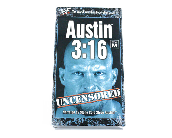 WWF AUSTIN 3:16 UNCENSORED VHS TAPE