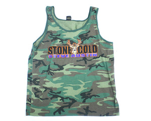 WWF Stone Cold Steve Austin Camoflauge Tanktop at Stashpages