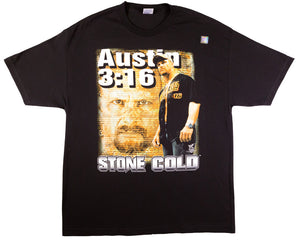WWF STONE COLD STEVE AUSTIN NO MERCY VINTAGE T-SHIRT XL