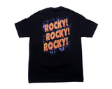 WWF THE ROCK "ROCKY ROCKY ROCKY" T-SHIRT LG