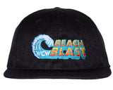 BEACH BLAST EMBROIDERED HAT [BLACK]