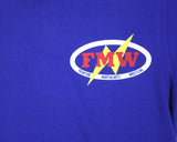 FMW LOGO BLUE T-SHIRT SMALL