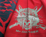 MATSUNAGA MR. DANGER RED T-SHIRT LG