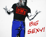 WCW NWO Kevin Nash Window Cling
