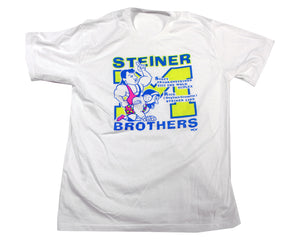 WCW STEINER BROTHERS T-SHIRT MED