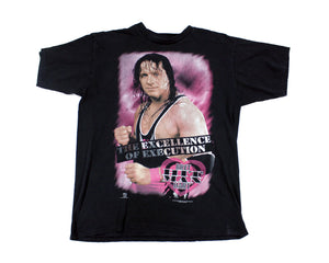 WWF BRET HART EXCELLENCE OF EXECUTION T-SHIRT XL
