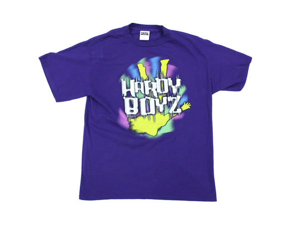 WWF HARDY BOYZ FEAR PURPLE T-SHIRT XL