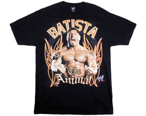 WWE BATISTA T-SHIRT LG