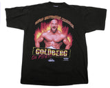 WCW GOLDBERG ON FIRE T-SHIRT LG