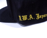 LEATHER FACE EMBROIDERED HAT