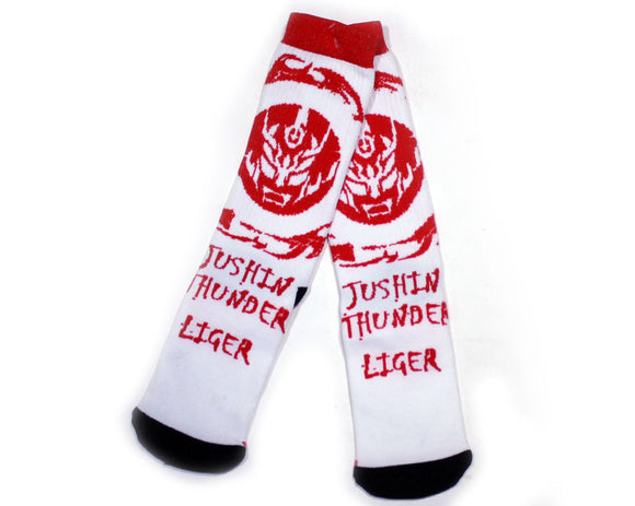 LIGER HIGH SOCKS (RED/WHITE)
