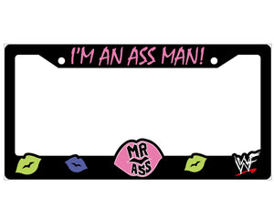 ASS MAN LICENSE PLATE FRAME