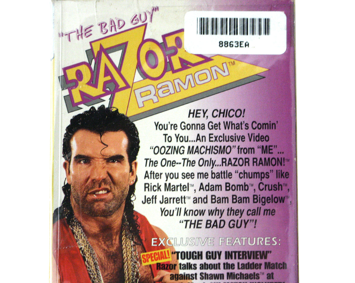 WWF RAZOR RAMON OOZING MACHISMO VHS TAPE – stashpages