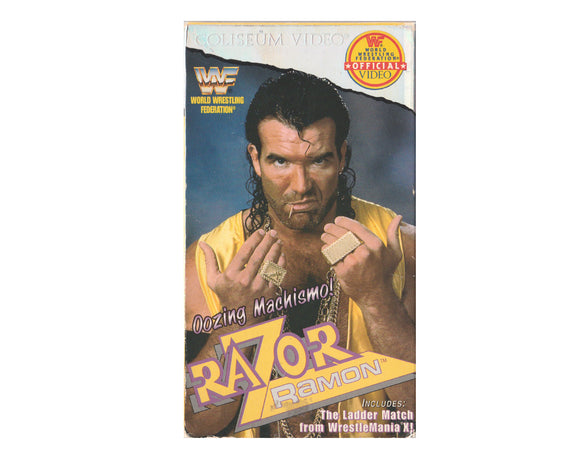 Wwf Machismo Razor Ramon WWF RAZOR RAMON OOZING MACHISMO VHS TAPE – stashpages