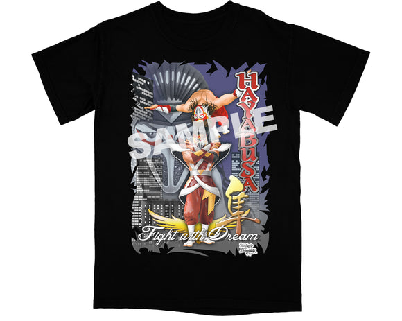FIGHT WITH DREAM T-SHIRT [BLACK]