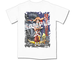 FIGHT WITH DREAM T-SHIRT [WHITE]