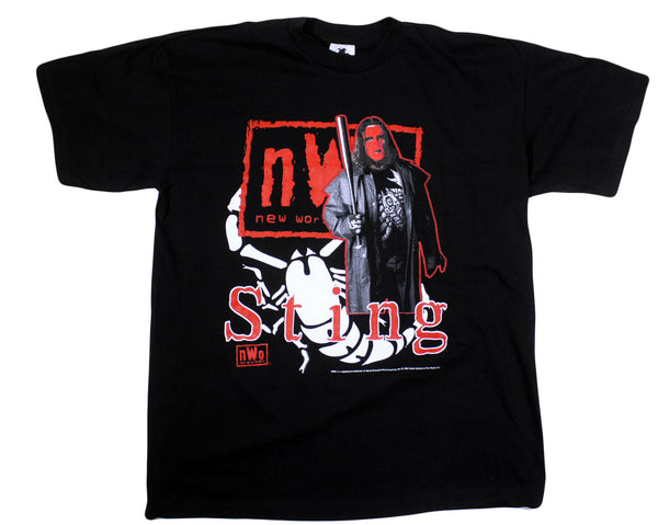 WCW STING WOLFPAC T-SHIRT LG – stashpages
