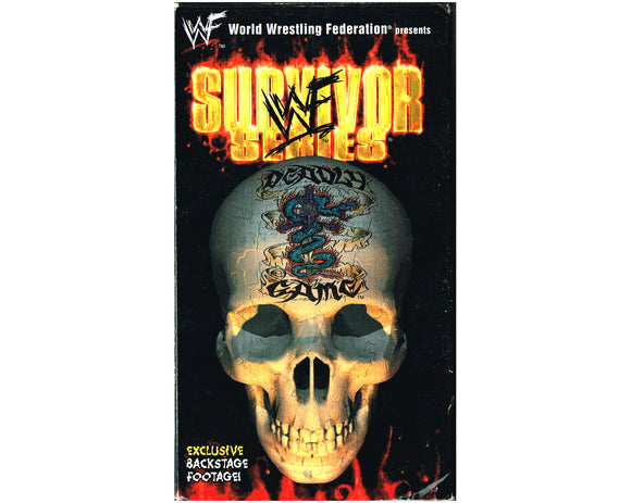 WWF SURVIVOR SERIES 1998 VHS TAPE