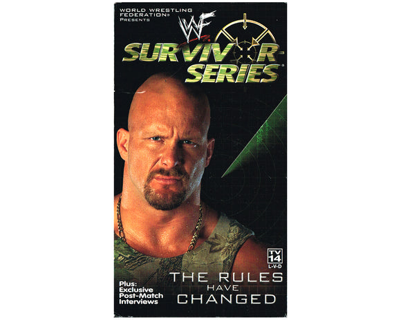 WWF SURVIVOR SERIES 2000 VHS TAPE