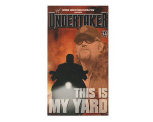 WWF UNDERTAKER 'THIS IS MY YARD' VHS TAPE