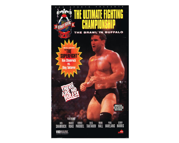 UFC 7 BRAWL IN BUFFALO VHS TAPE