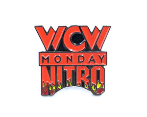 WCW NITRO LOGO PIN