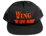 WE LOVE BLOOD W*ING SNAPBACK HAT