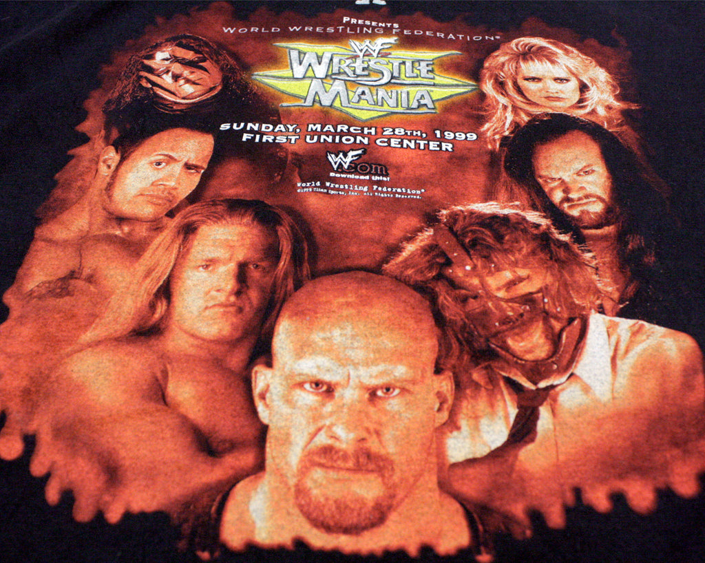 Top Vintage WWF Wrestle Mania Tee