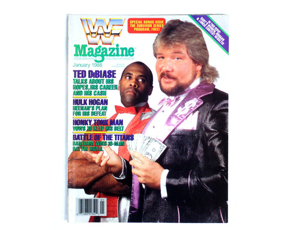 WWF Magazine January 1988 from Stashpages